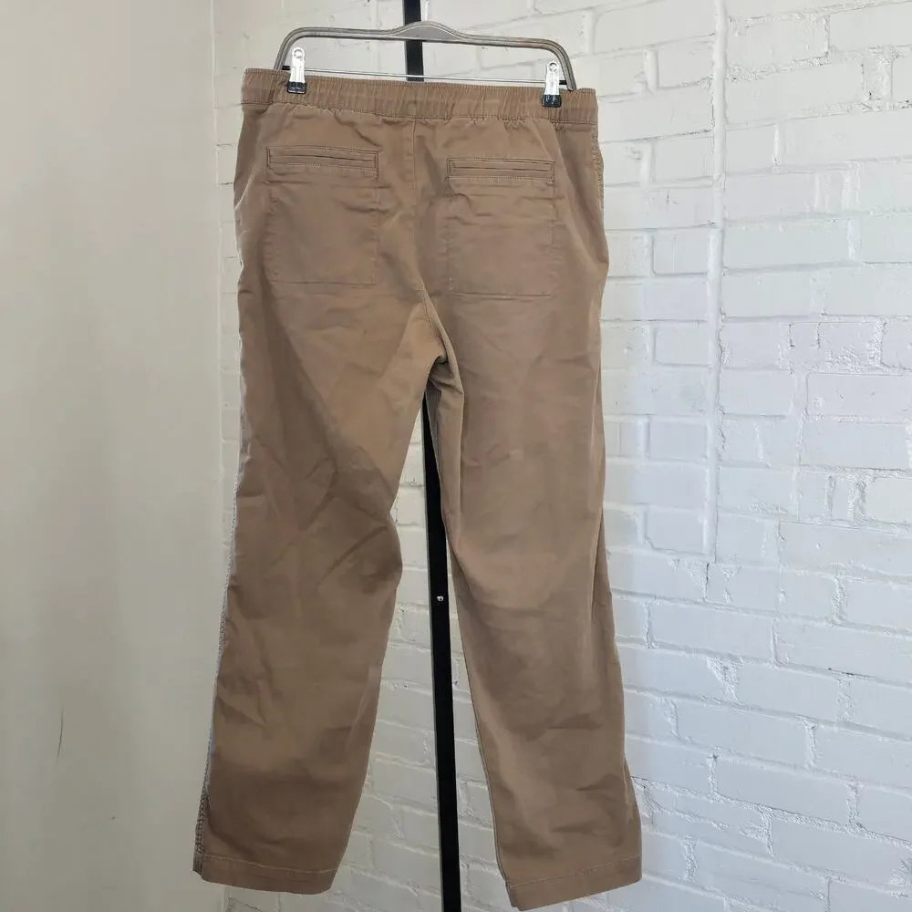 LL Bean Mens Comfort Stretch Dock Pants ┃Khaki Chino┃Gorpcore Utility Coolmax